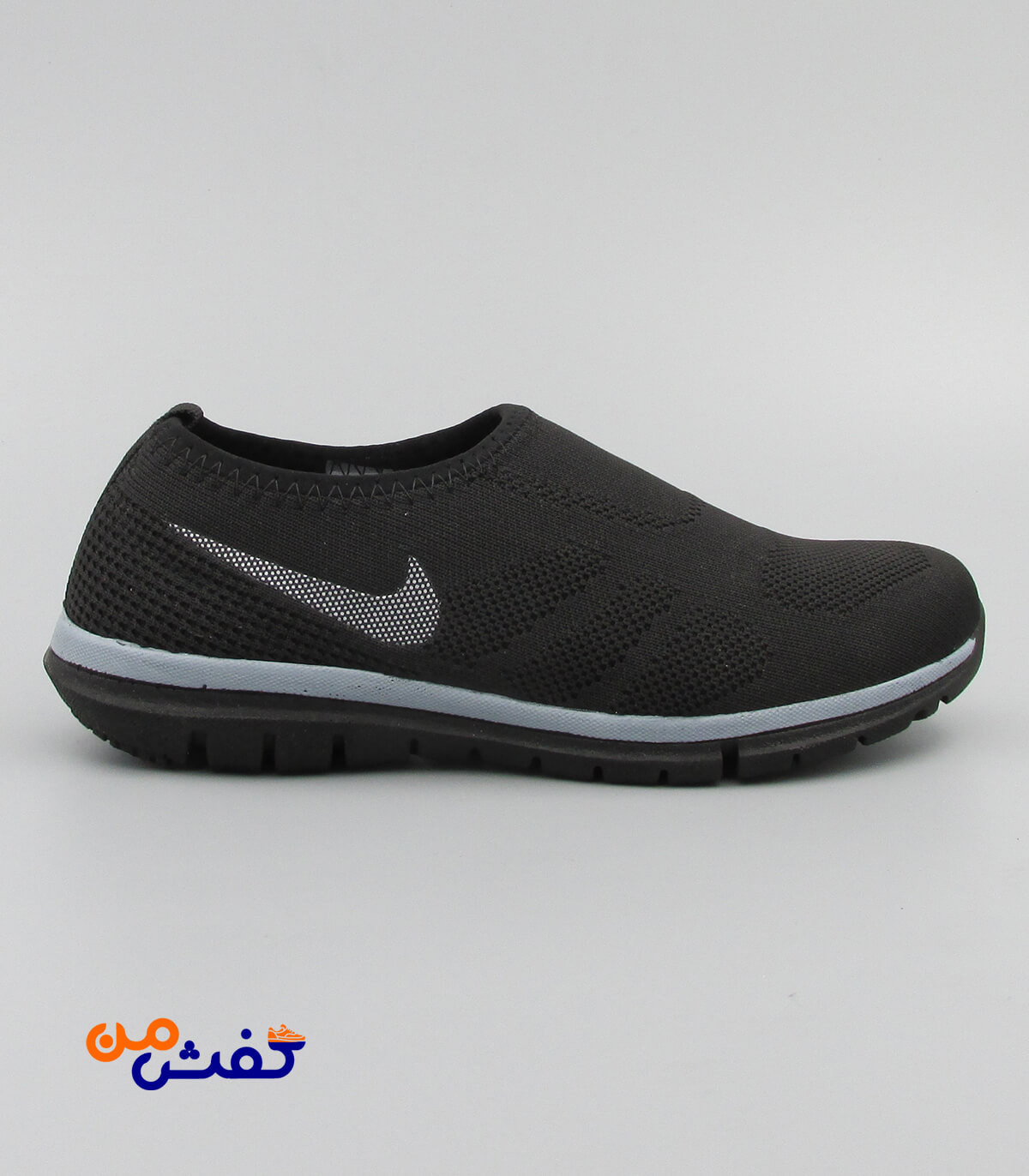 کفش پیاده روی ست سیاره مدل نایکی رنگ مشکی کد 1107
