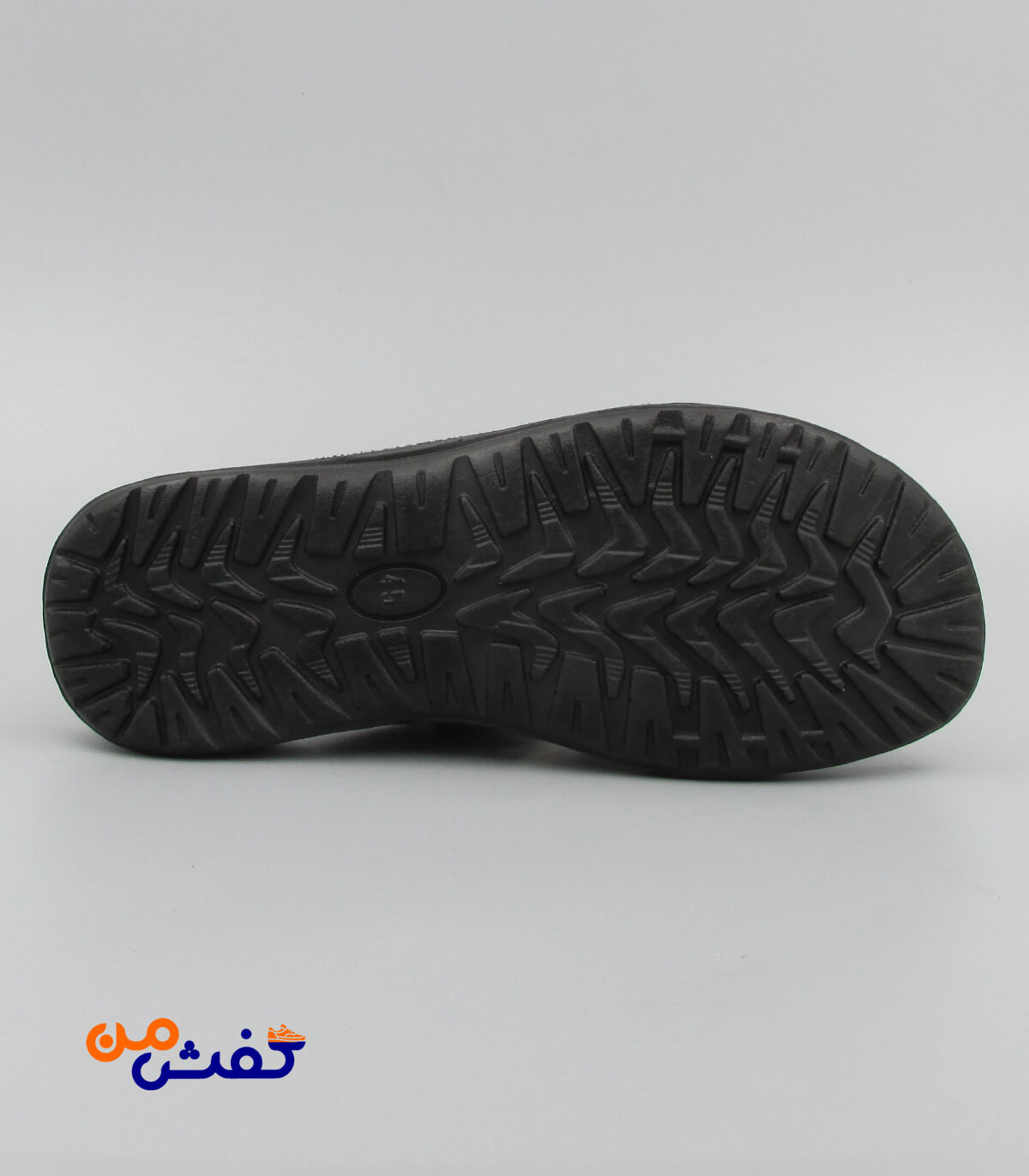 صندل طبی مردانه آیسانا مدل 4033 رنگ مشکی کد 1123