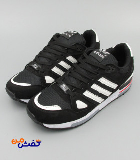 کفش اسپرت پرش مدل ZX750 رنگ مشکی سفید کد 1131