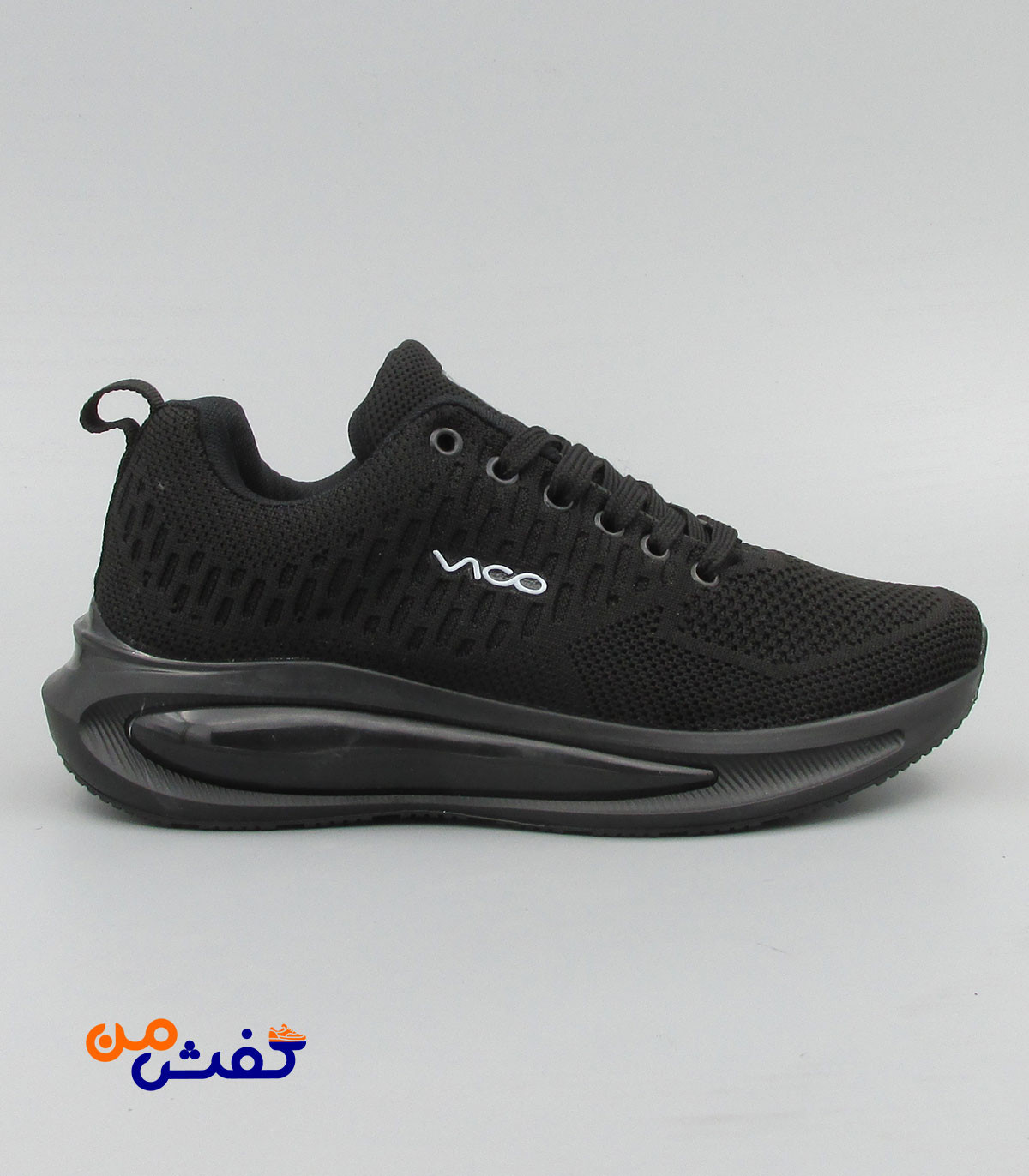 کفش اسپرت پابین مدل ویکو رنگ مشکی کد 1163