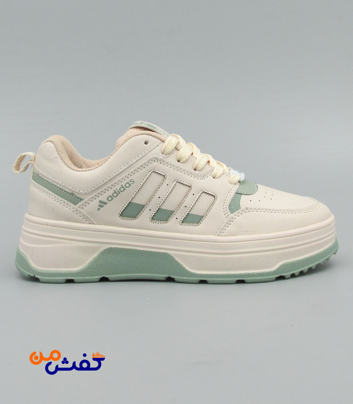 کفش اسپرت چرم تام مدل آدیداس کد 1165
