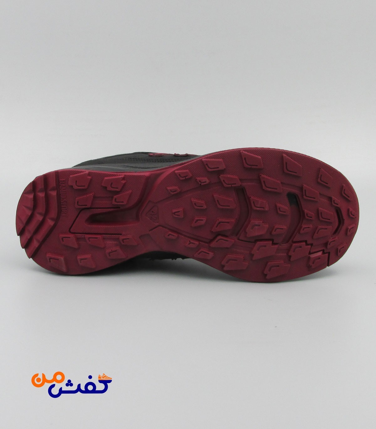 کفش اسپرت مردانه حمید اسپرت مدل نیوبالانس رنگ مشکی قرمز کد 1183