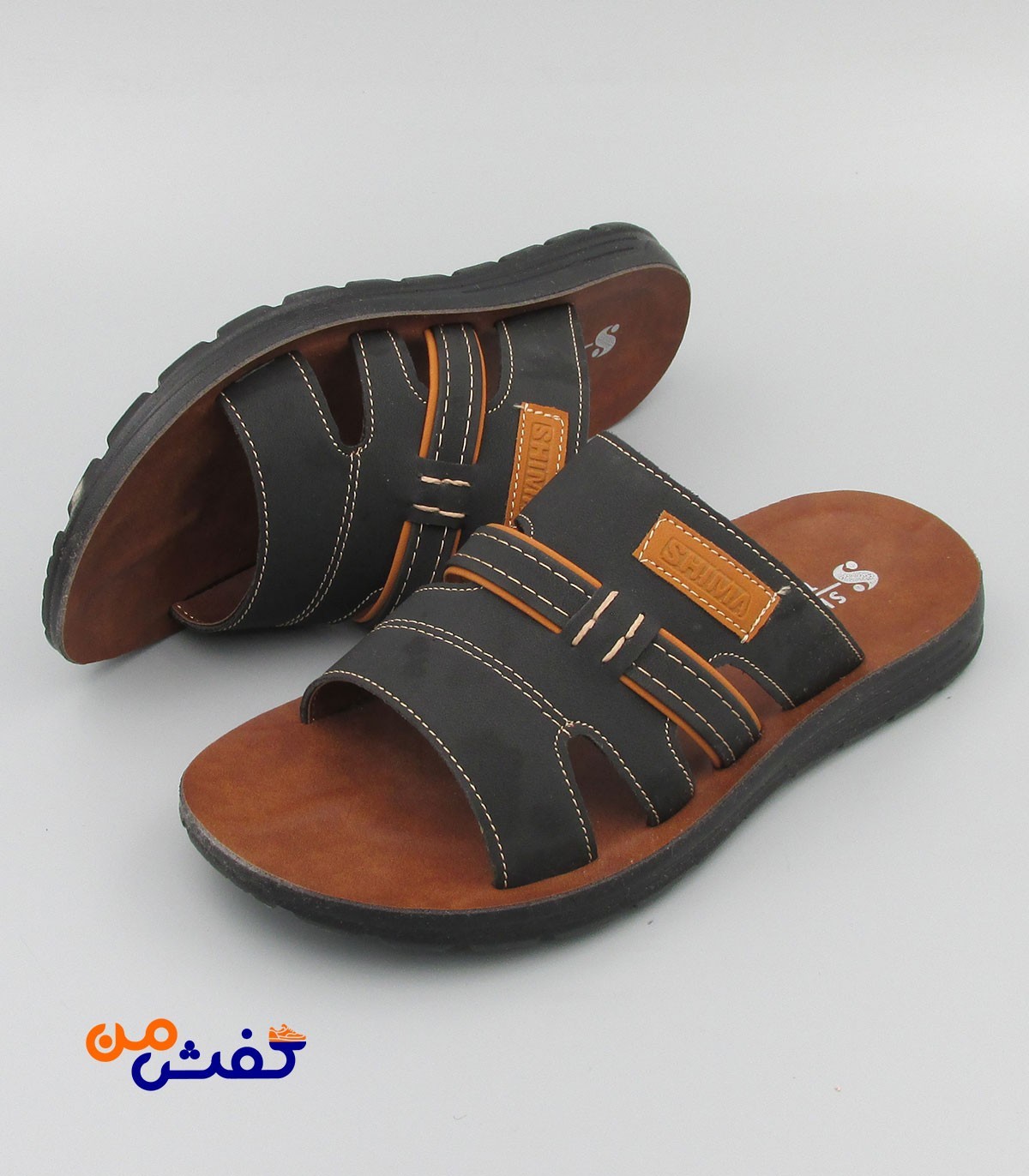 صندل طبی مردانه شیما مدل توسان کد 1187