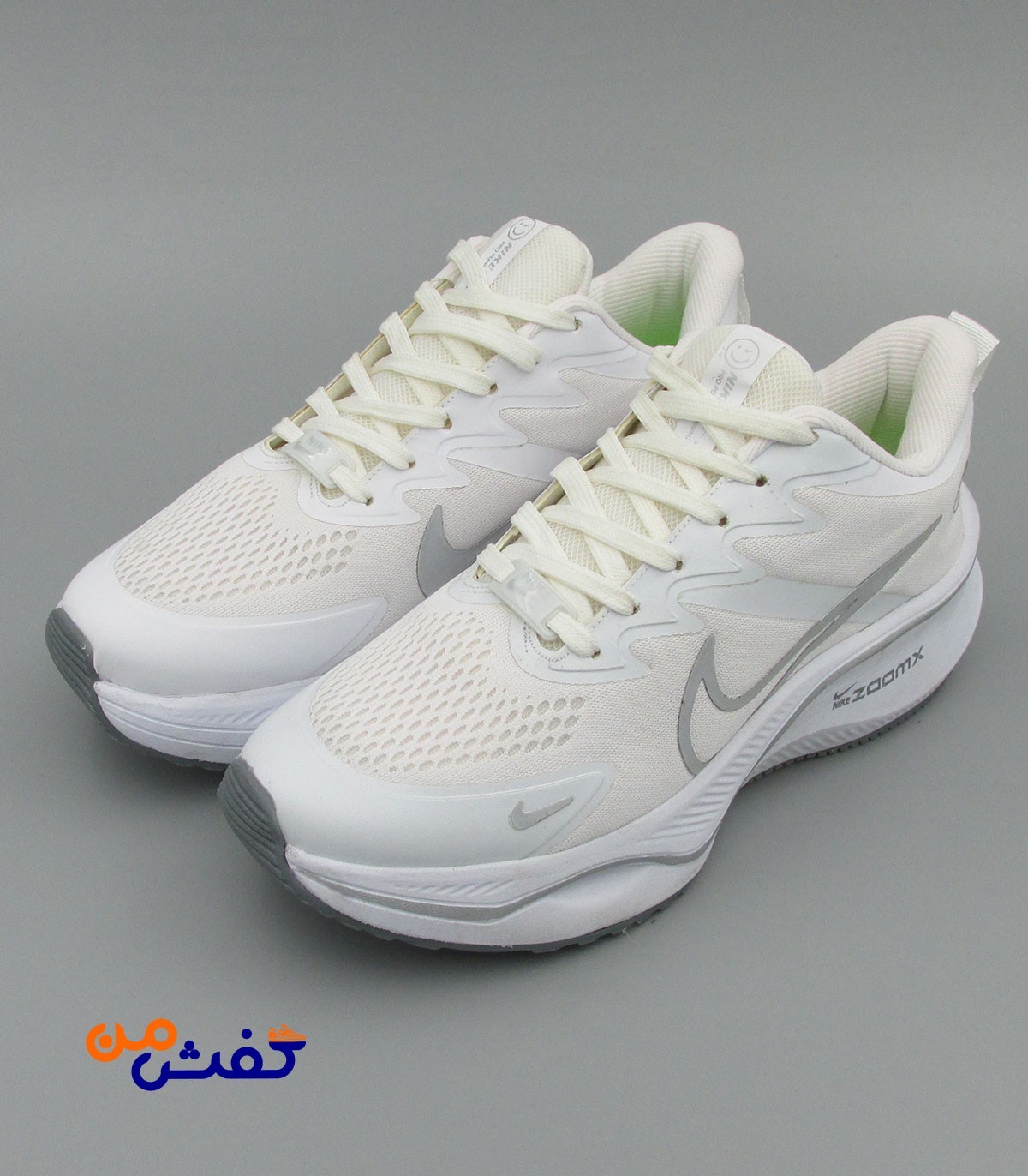 کفش اسپرت ای بی سی مدل نایکی لبخند رنگ سفید کد 1198