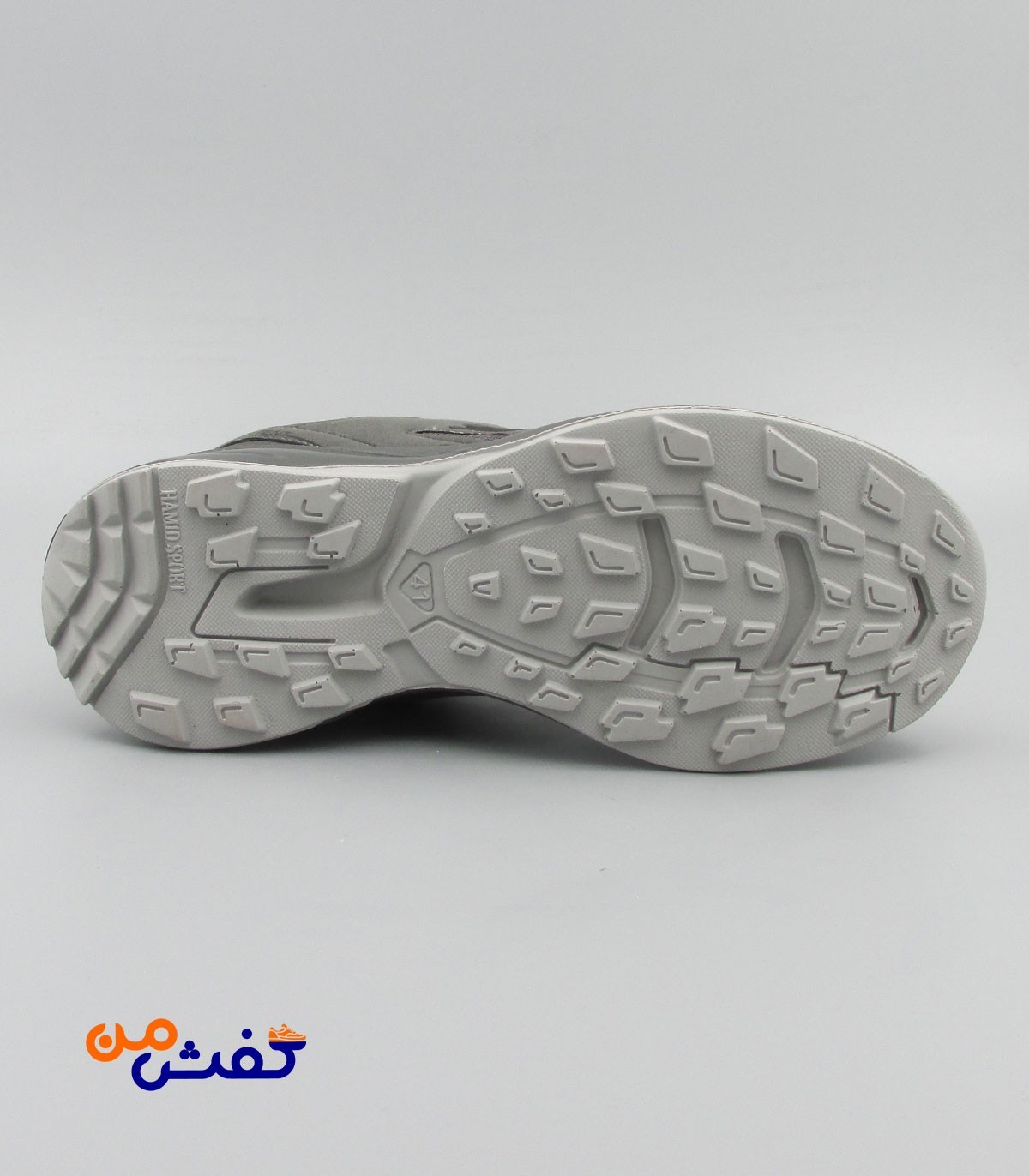 کفش اسپرت مردانه حمید اسپرت مدل اسکیچرز رنگ طوسی کد 1199