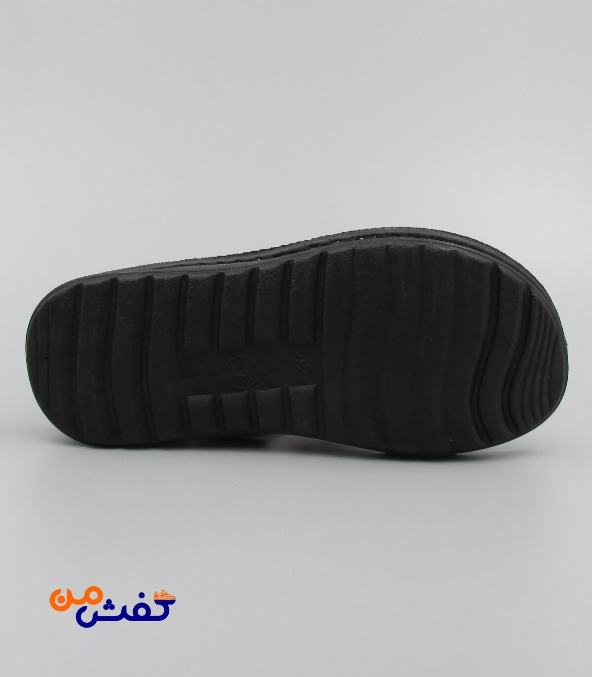 صندل طبی مردانه آیسانا مدل 4050 رنگ قهوه ای تیره کد 1222