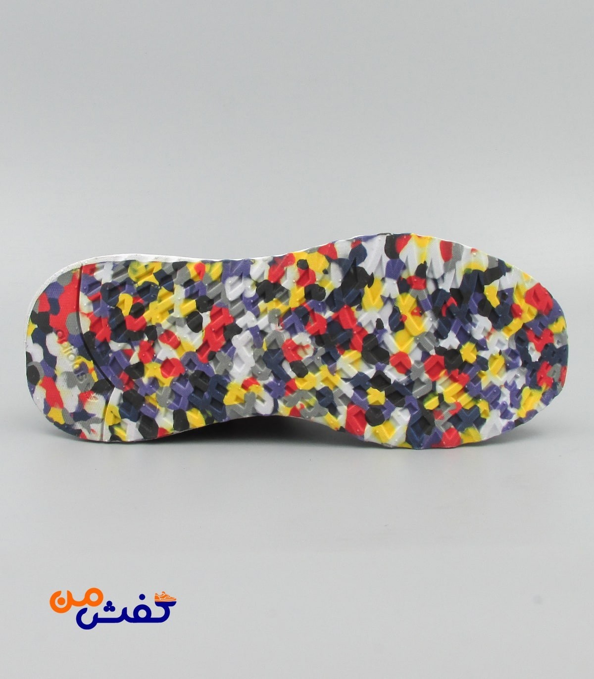 کفش اسپرت مردانه اسوه مدل کلیماکول رنگ مشکی پرچمی کد 1275