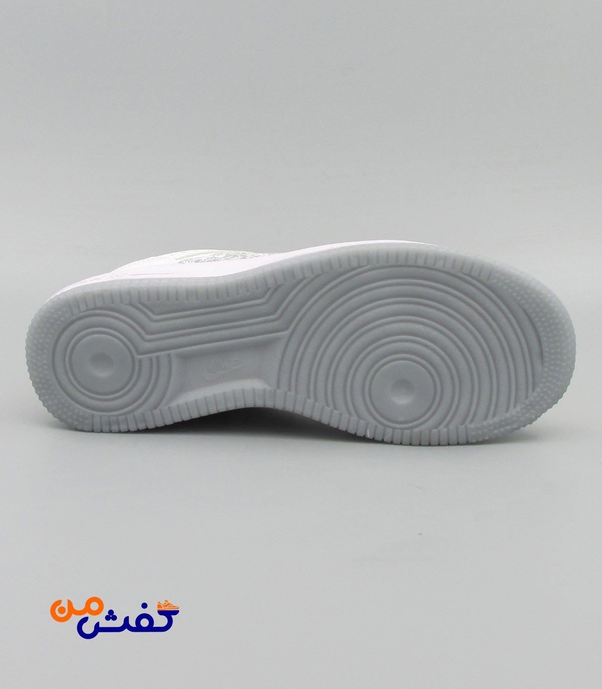 کفش روزمره پدیده مدل ایرفورس رنگ سفید طوسی کد 1279