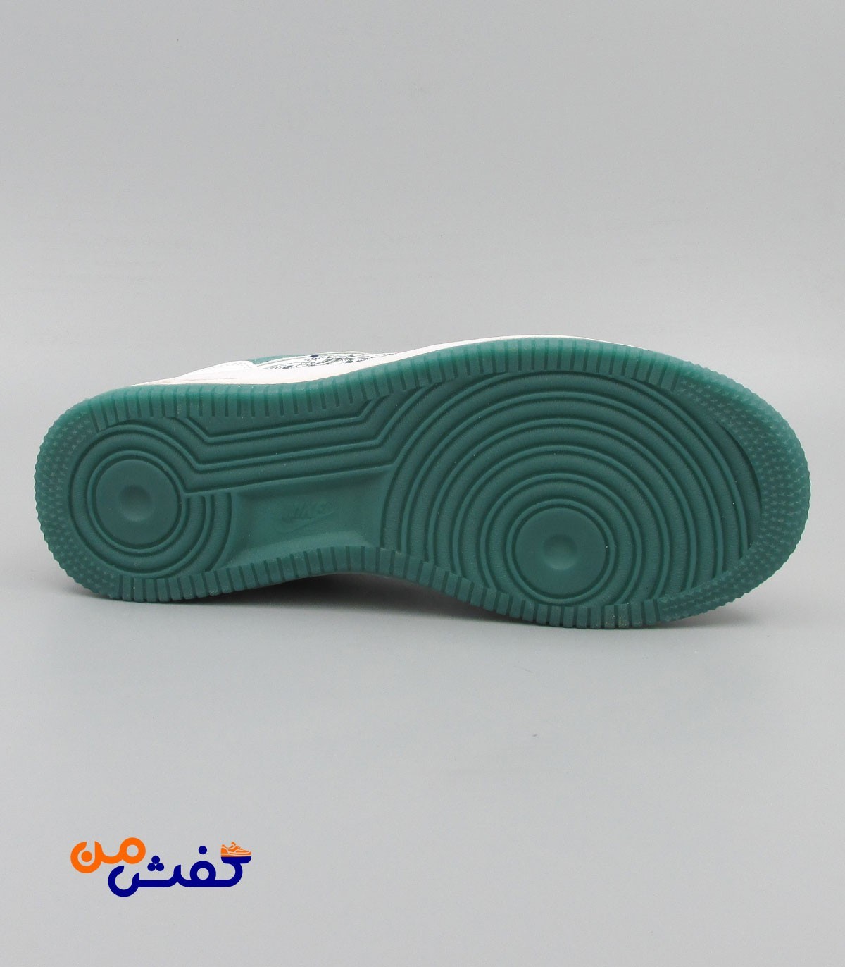 کفش روزمره پدیده مدل ایرفورس رنگ سفید سبز کد 1280