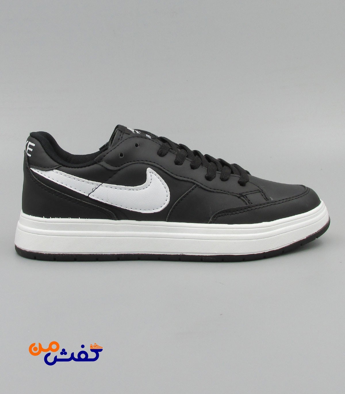 کفش ست روزمره رانر مدل نایکی SB رنگ مشکی سفید کد 1283