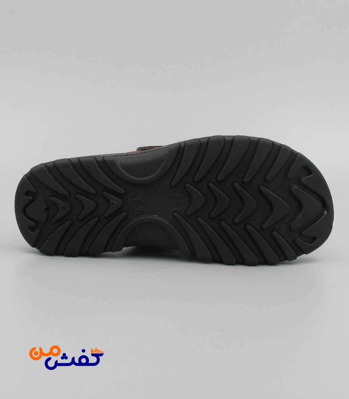 صندل طبی مردانه شیما مدل شهاب رنگ قهوه ای روشن کد 1299