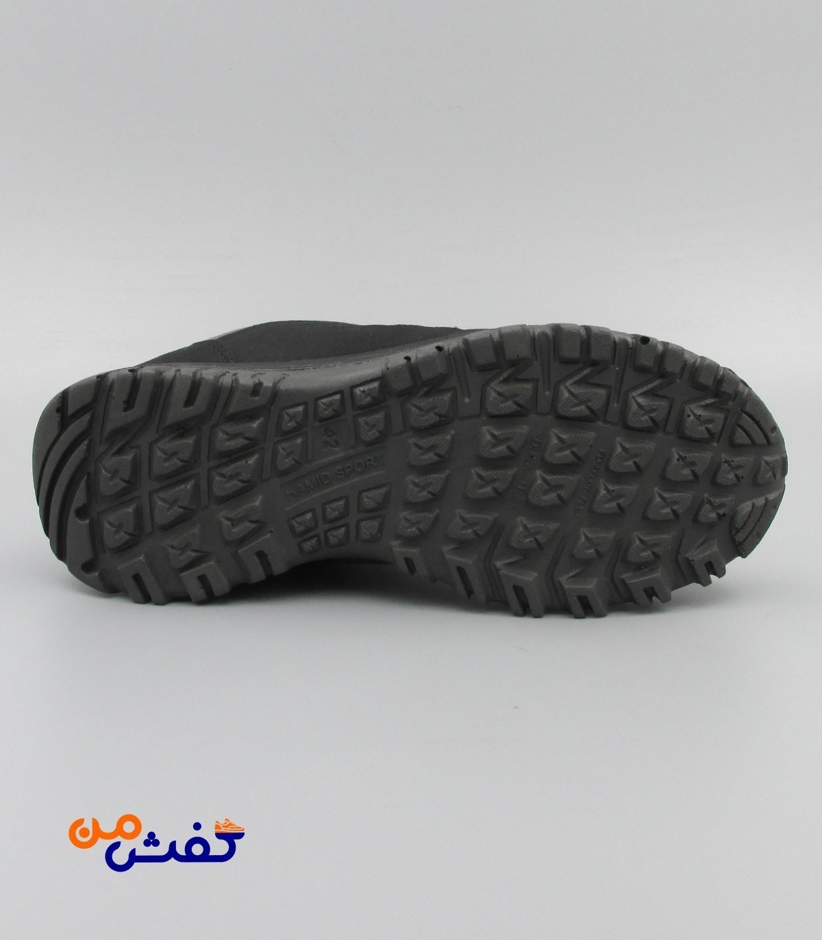 کفش اسپرت مردانه حمید اسپرت مدل ترکس رنگ مشکی کد 1317