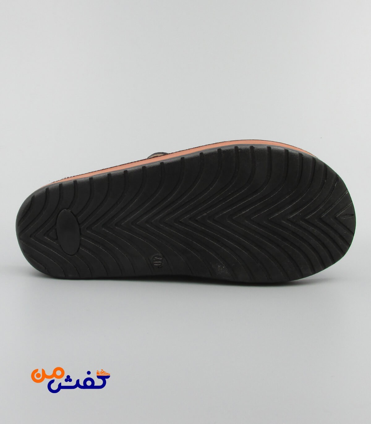 صندل طبی مردانه آیسانا مدل 4062 رنگ مشکی کد 1329