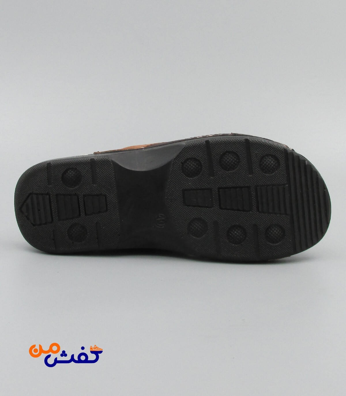 صندل طبی مردانه آیسانا مدل 4041 قهوه ای تیره کد 1331