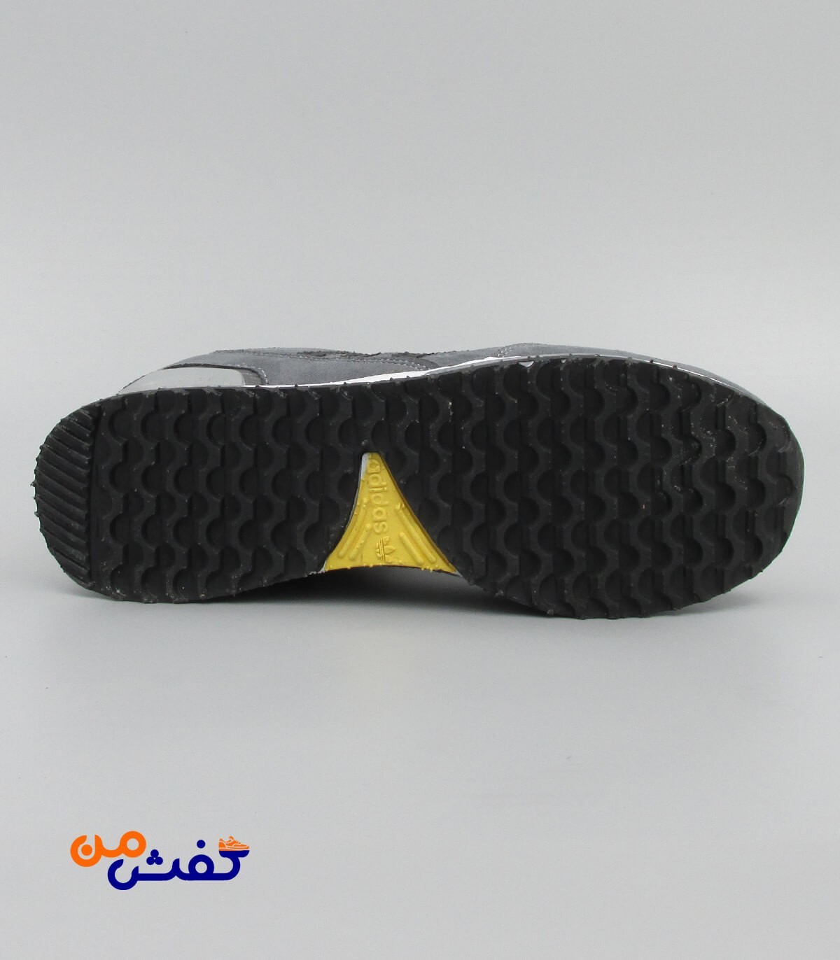 کفش اسپرت پرش مدل ZX750 رنگ طوسی مشکی کد 1346