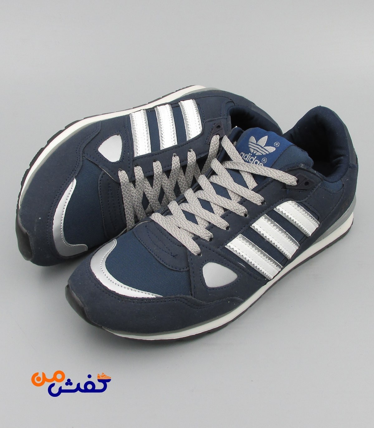 کفش اسپرت مردانه نیوپارسیان مدل ZX750 رنگ سرمه ای سفید کد 1355