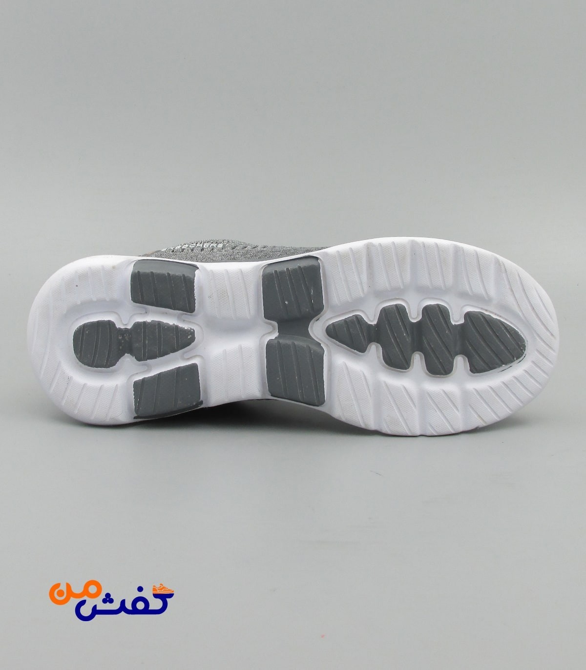 کفش اسپرت ست پابین پلاس مدل اسکیچرز رنگ طوسی کد 1360