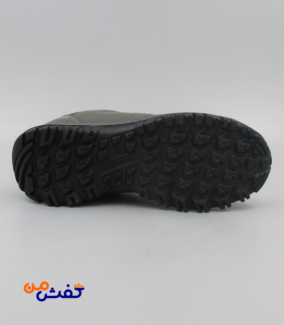 کفش اسپرت مردانه حمید اسپرت مدل ترکس رنگ طوسی کد 1361