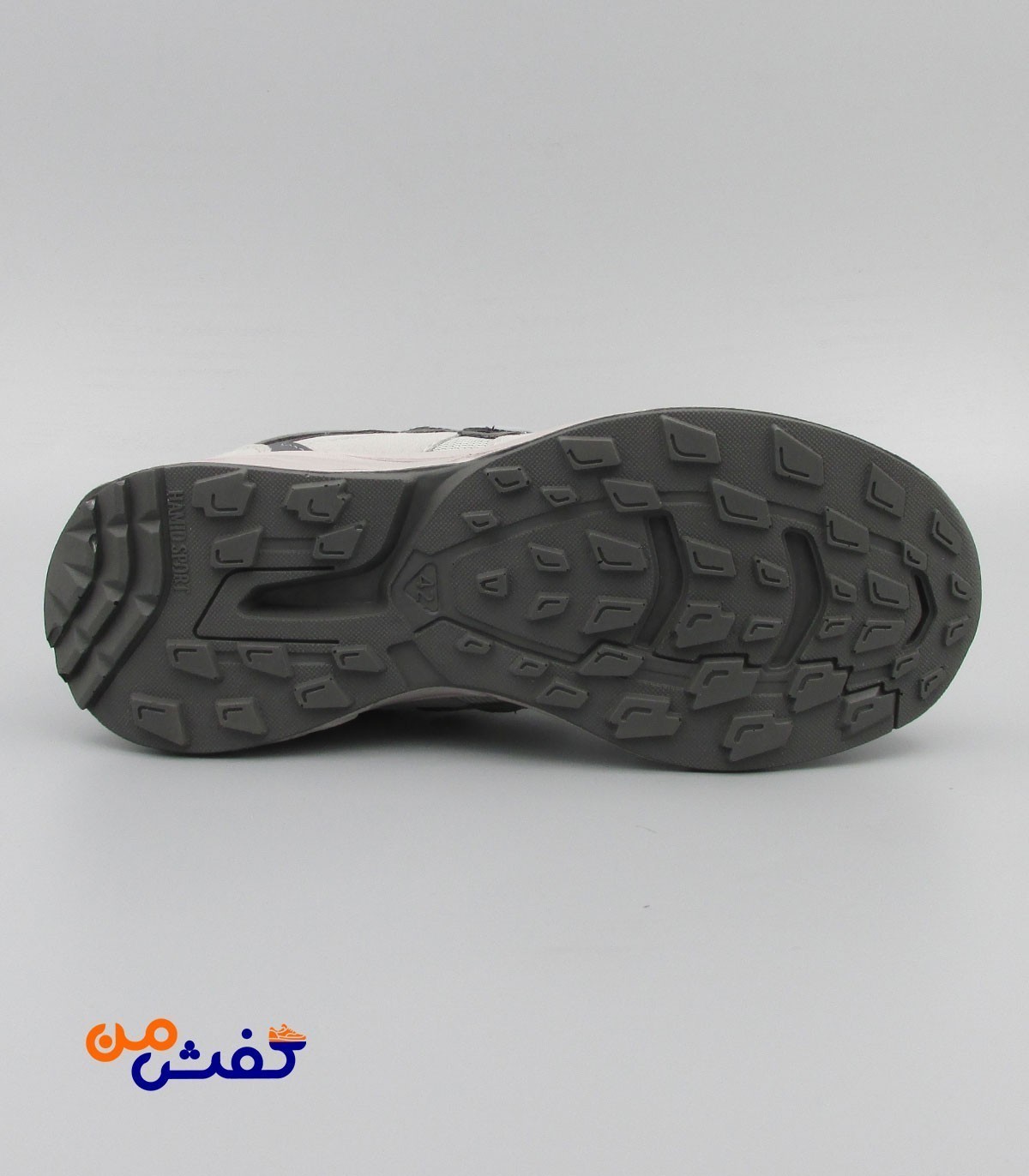 کفش اسپرت مردانه حمید اسپرت مدل نیوبالانس رنگ طوسی کد 1362