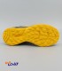 کفش اسپرت مردانه حمید اسپرت مدل آدیداس رنگ مشکی زرد کد 1369
