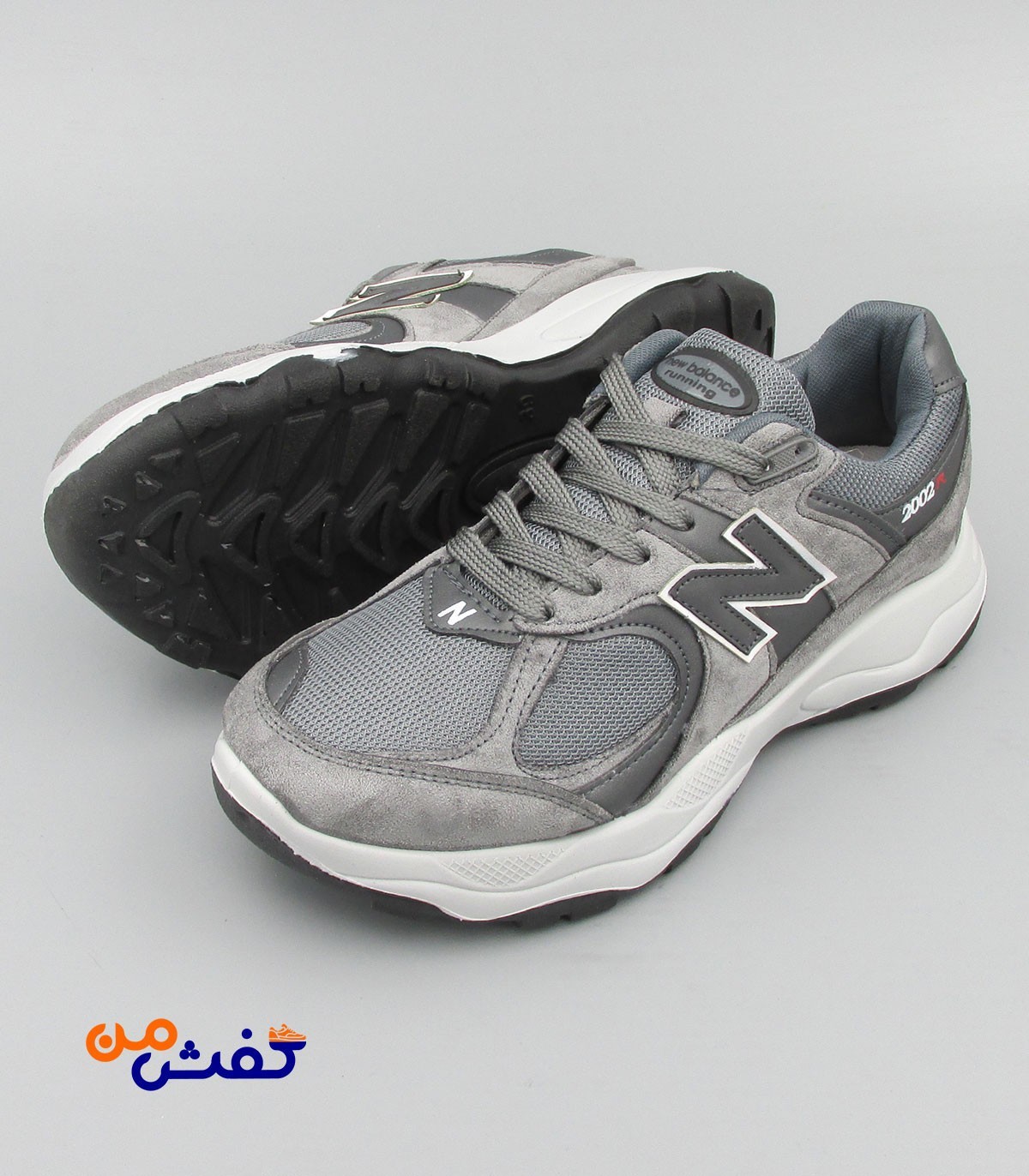 کفش اسپرت اسوه مدل نیوبالانس رنگ طوسی کد 1379