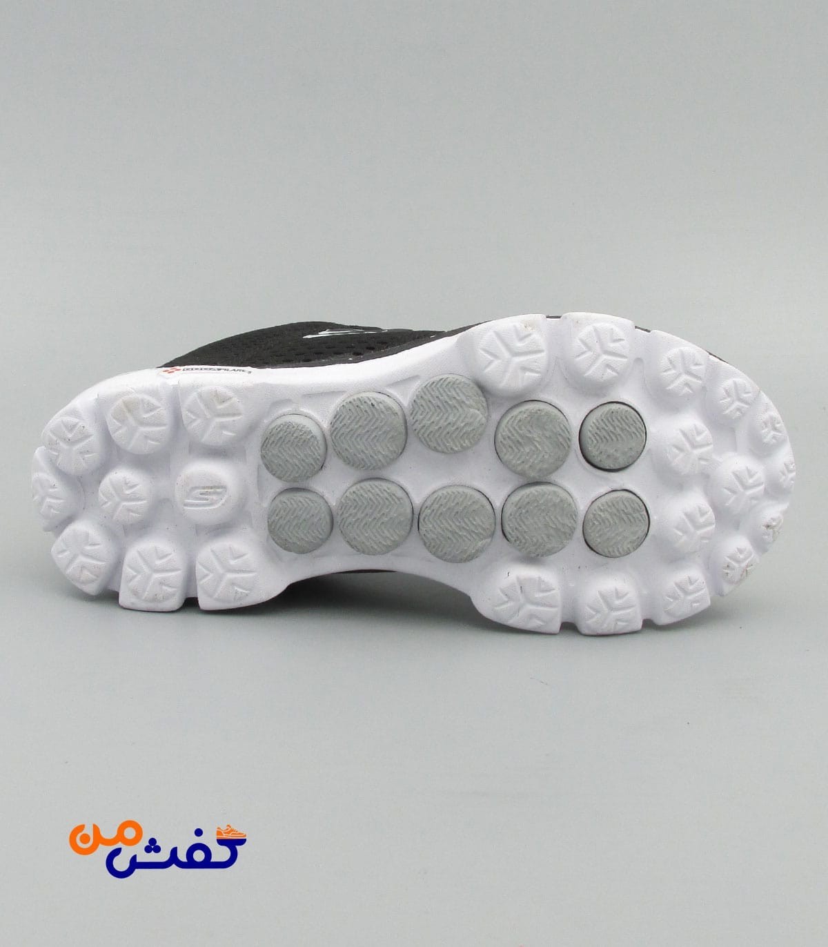 کفش پیاده روی پابین مدل اسکیچرز پمپی رنگ مشکی سفید کد 1389