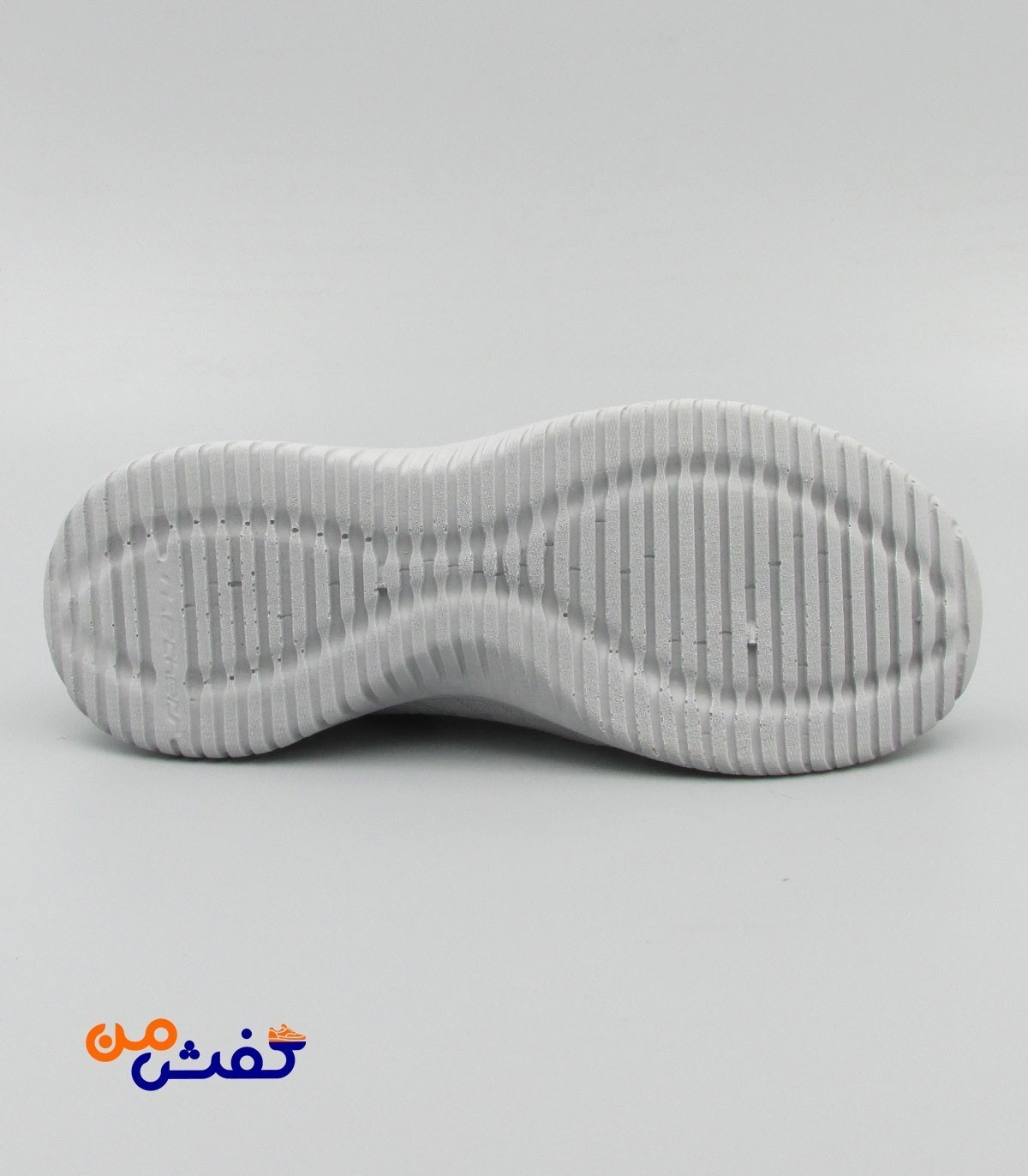 کفش پیاده روی عماد مدل اسکیچرز ساقدار رنگ طوسی کالباسی کد 1397