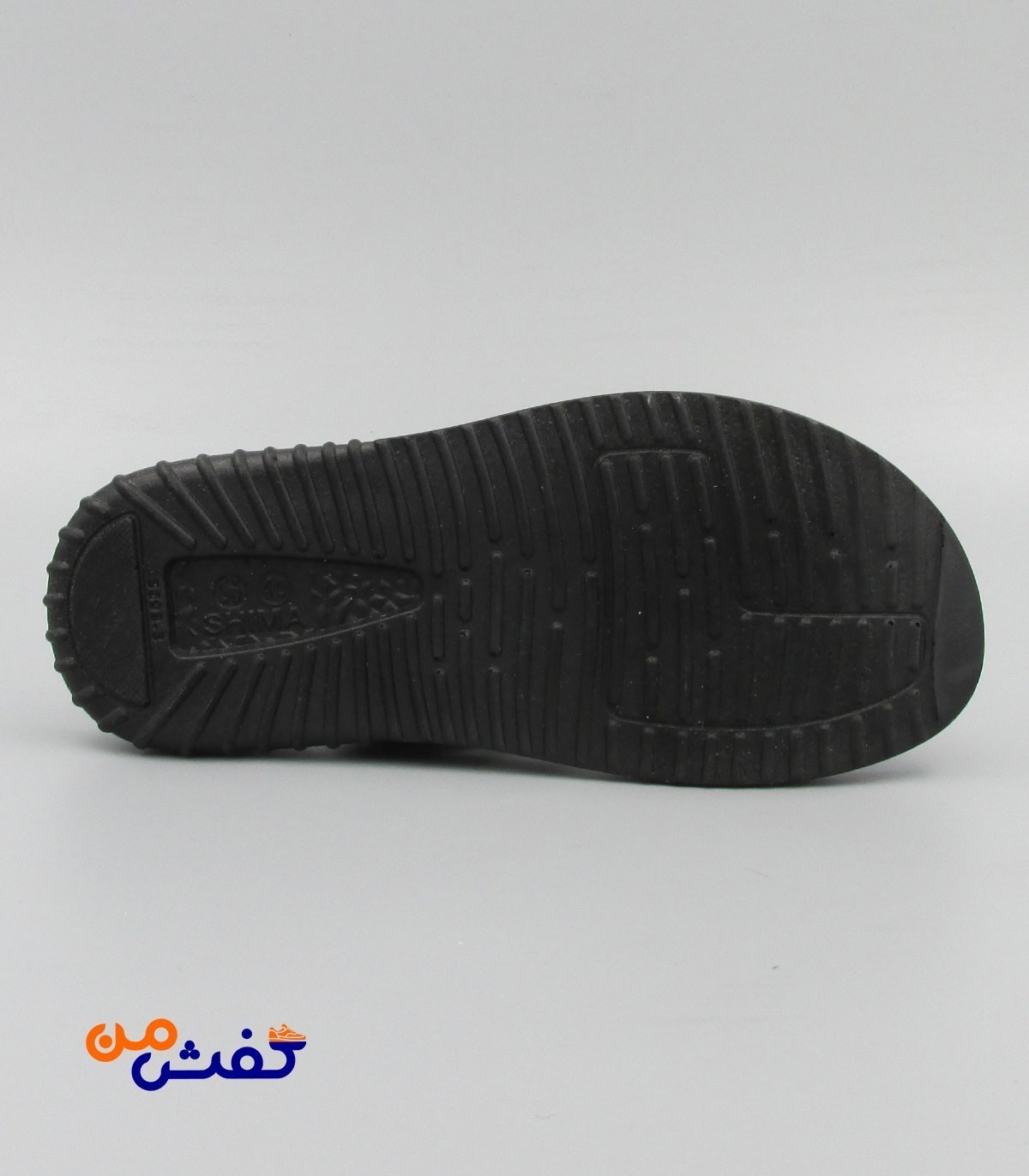 صندل طبی مردانه شیما مدل پژمان رنگ مشکی کد 1410