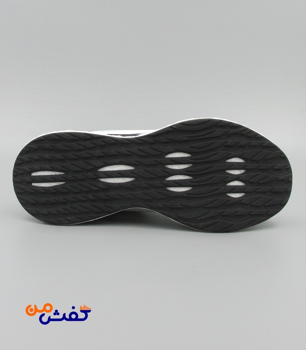 کفش اسپرت مردانه رویا مدل اپل رنگ سفید آبی کد 1415