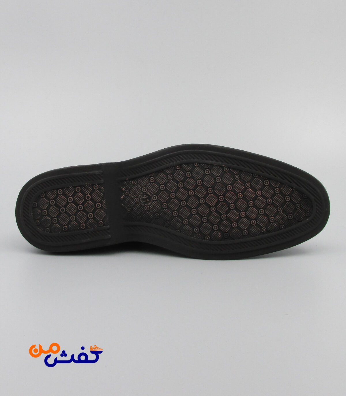 کفش رسمی مردانه رخشی هرمی بندی کد 1027