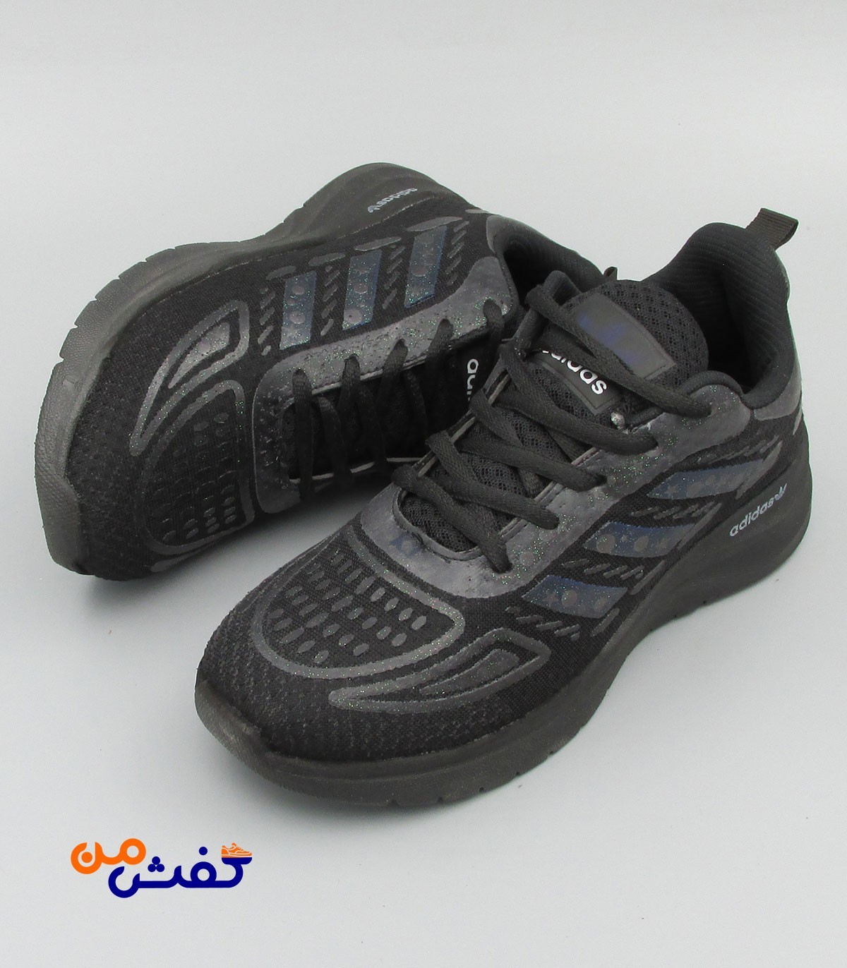 کفش اسپرت کوهتاز مدل آدیداس رنگ مشکی کد 1424