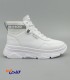 کفش نیم بوت های مد مدل یسنا رنگ سفید کد 1430
