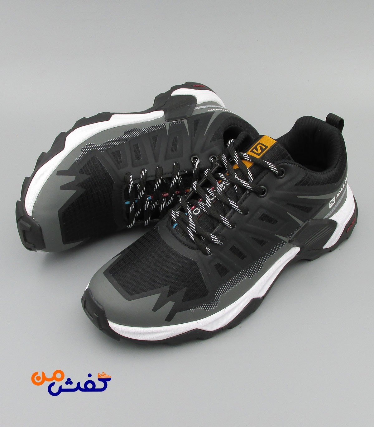 کفش اسپرت مردانه رهاورد مدل سالومون رنگ مشکی کد 1435