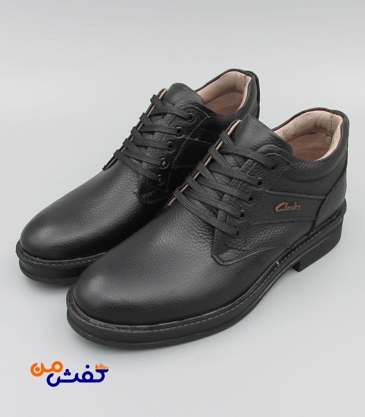 کفش نیم بوت مردانه جام جم مدل پوریا رنگ مشکی کد 1437