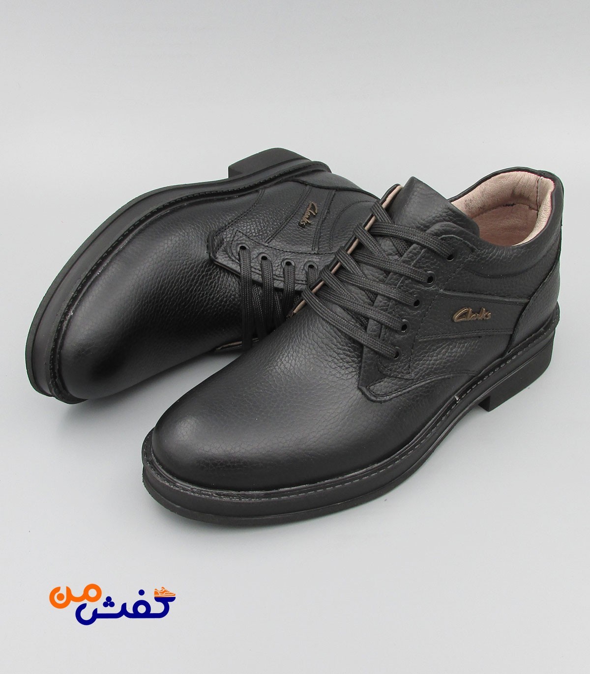 کفش نیم بوت مردانه جام جم مدل پوریا رنگ مشکی کد 1437