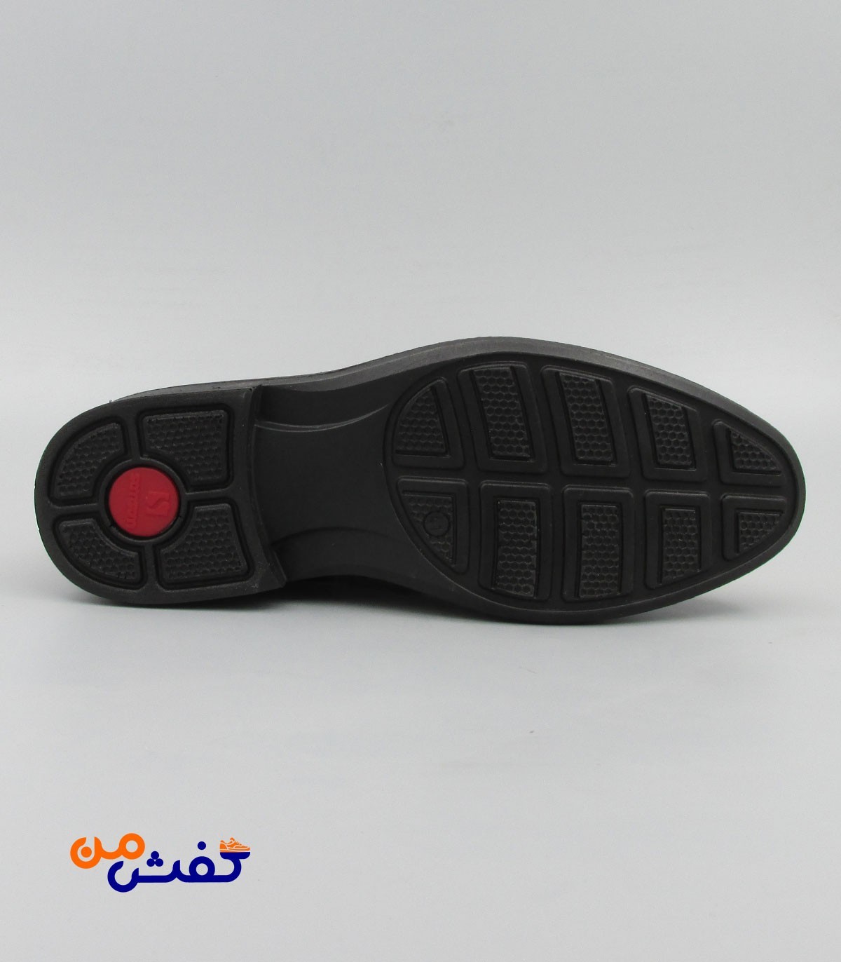 کفش نیم بوت مردانه صمصام مدل S20 رنگ مشکی کد 1438