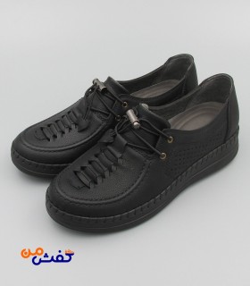 کفش طبی زنانه نیکان گام مدل غزل رنگ مشکی کد 1442