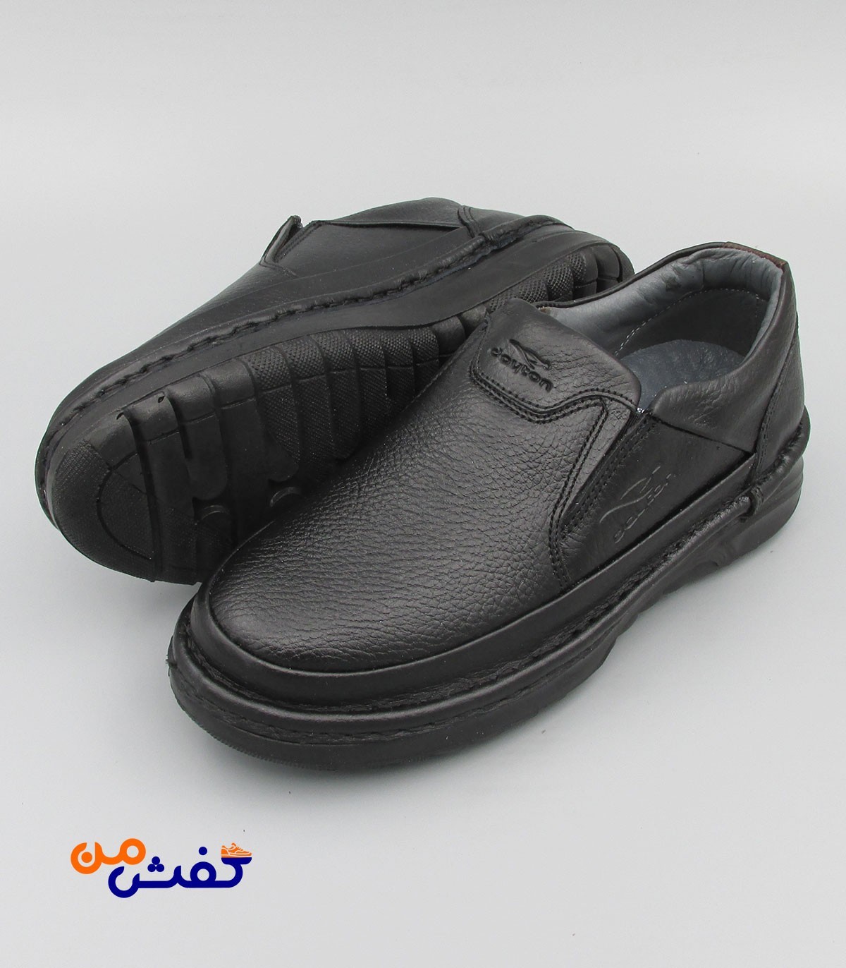 کفش طبی مردانه دیتون مدل جردن پلاس رنگ مشکی کد 1450