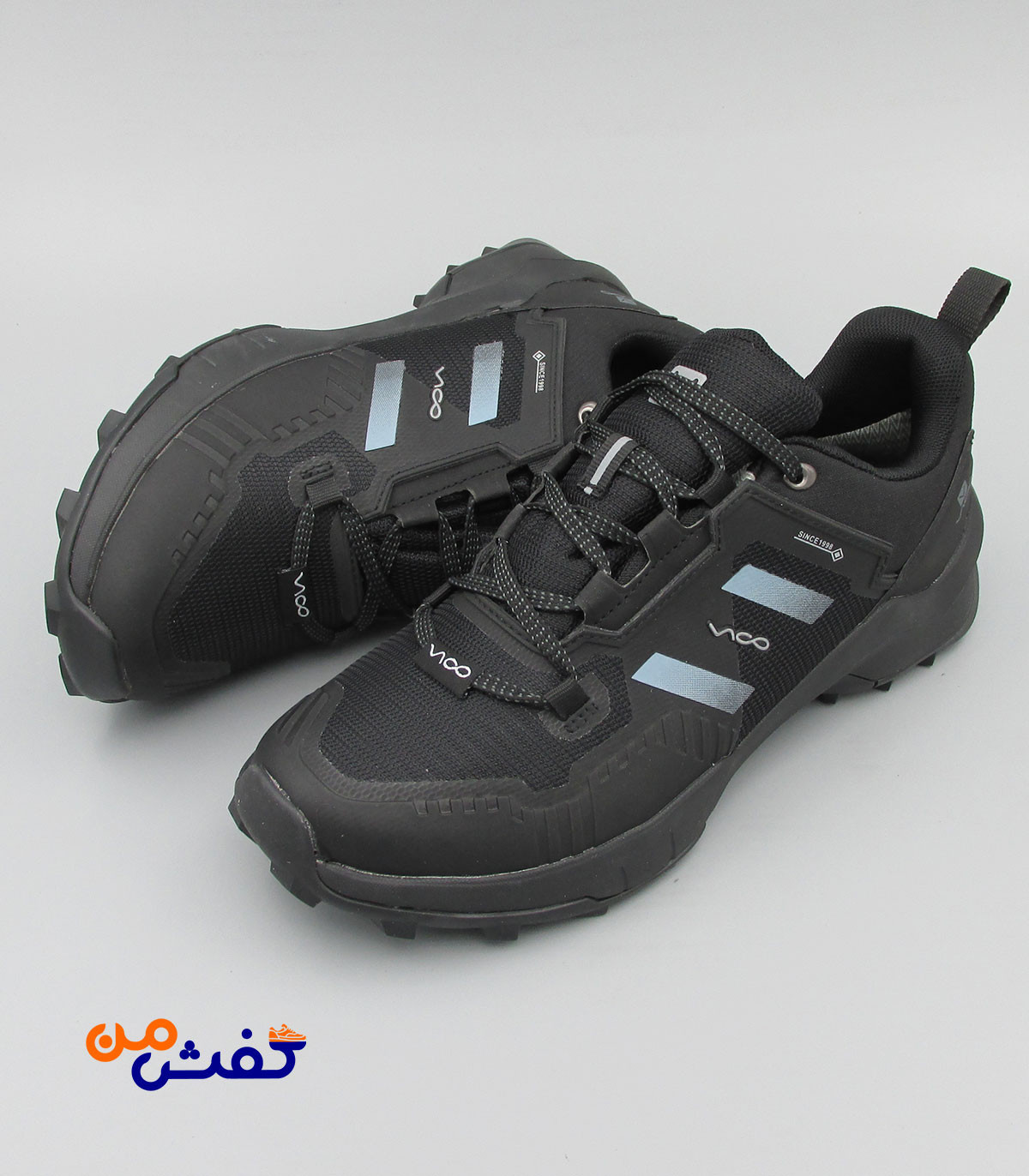 کفش اسپرت مردانه ویکو مدل R3123 مشکی آبی کد 1454