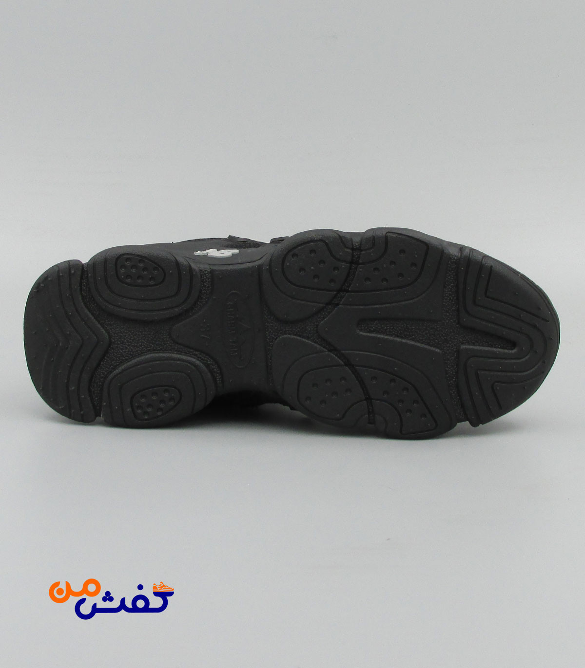 کفش اسپرت چرم تام مدل نیوبالانس رنگ مشکی کد 1456