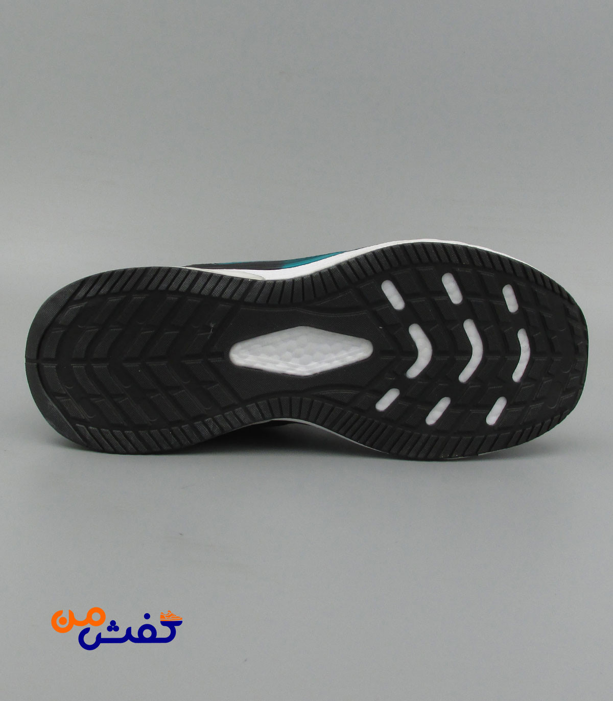 کفش اسپرت مردانه پدیده مدل نایک ایر12 رنگ مشکی سبز کد 1464