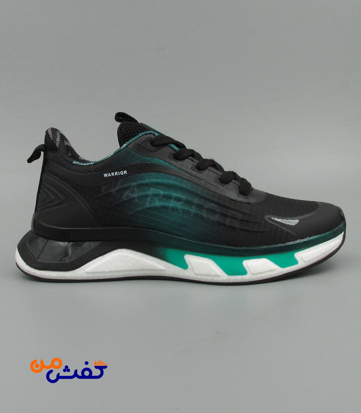 کفش اسپرت مردانه پدیده مدل WARRIQR رنگ مشکی سبز کد 1463