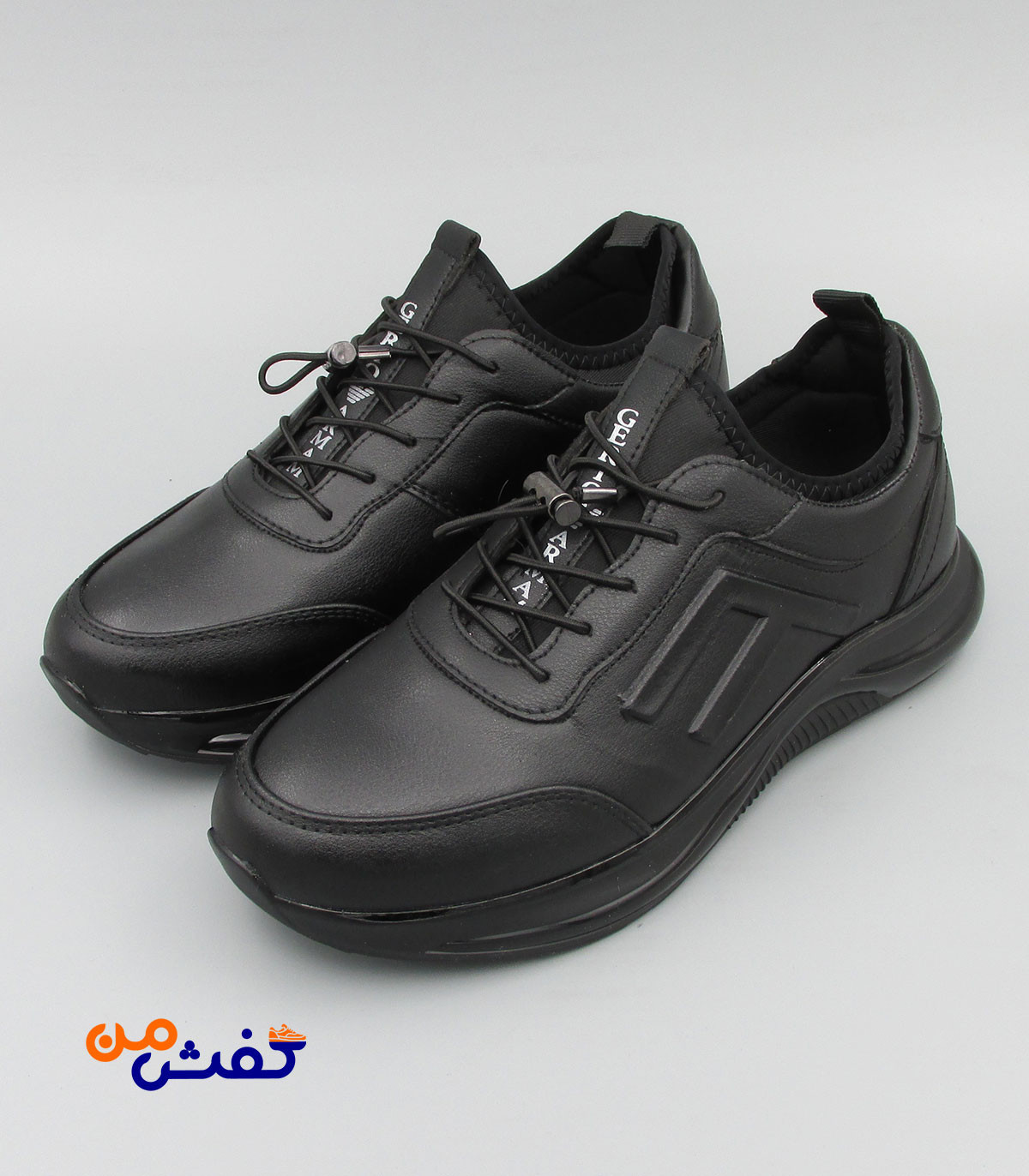 کفش اسپرت مردانه رویا مدل فیلا رنگ مشکی کد 1470