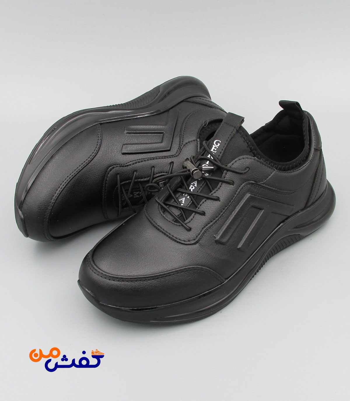 کفش اسپرت مردانه رویا مدل فیلا رنگ مشکی کد 1470