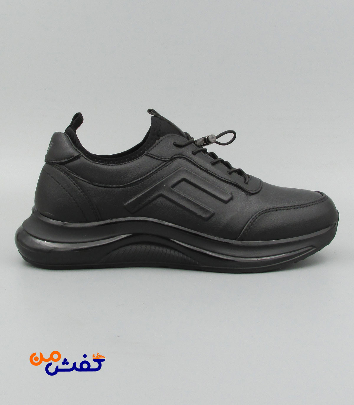 کفش اسپرت مردانه رویا مدل فیلا رنگ مشکی کد 1470