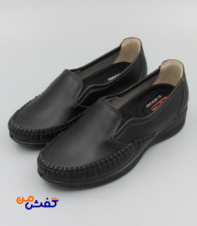 کفش طبی زنانه بکائی مدل سودا رنگ مشکی کد 1471