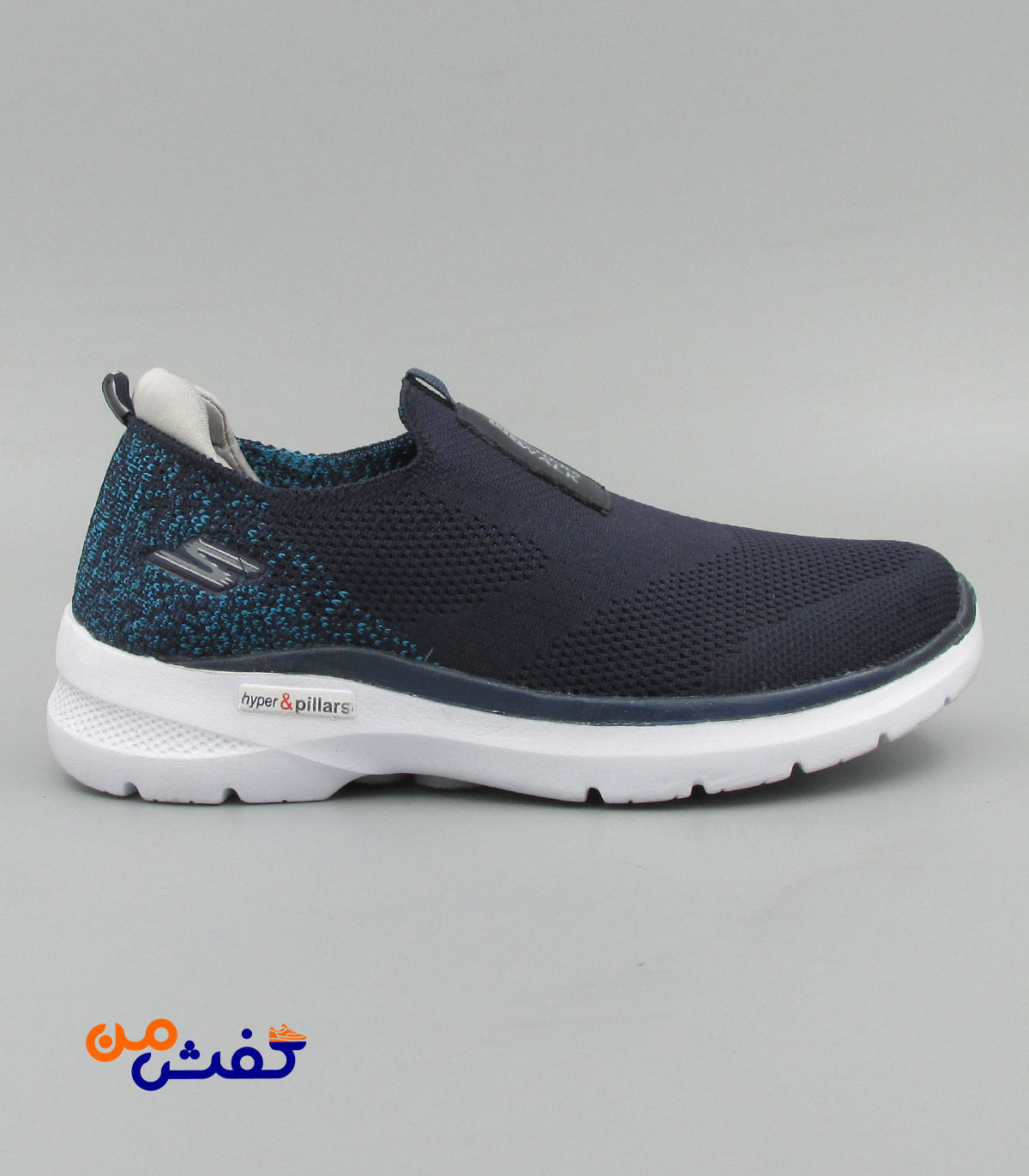 کفش پیاده روی ست آرام مدل اسکیچرز رنگ سرمه ای کد 1359