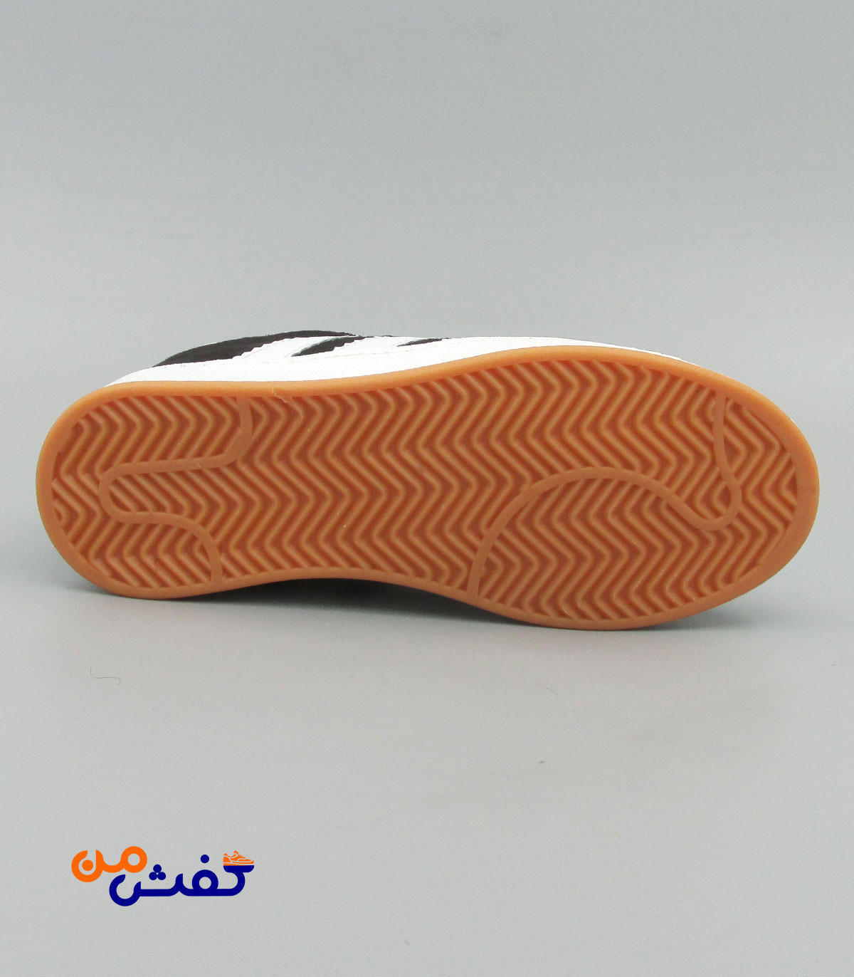 کفش اسپرت مهدی مدل کامپوس رنگ مشکی سفید کد 1487