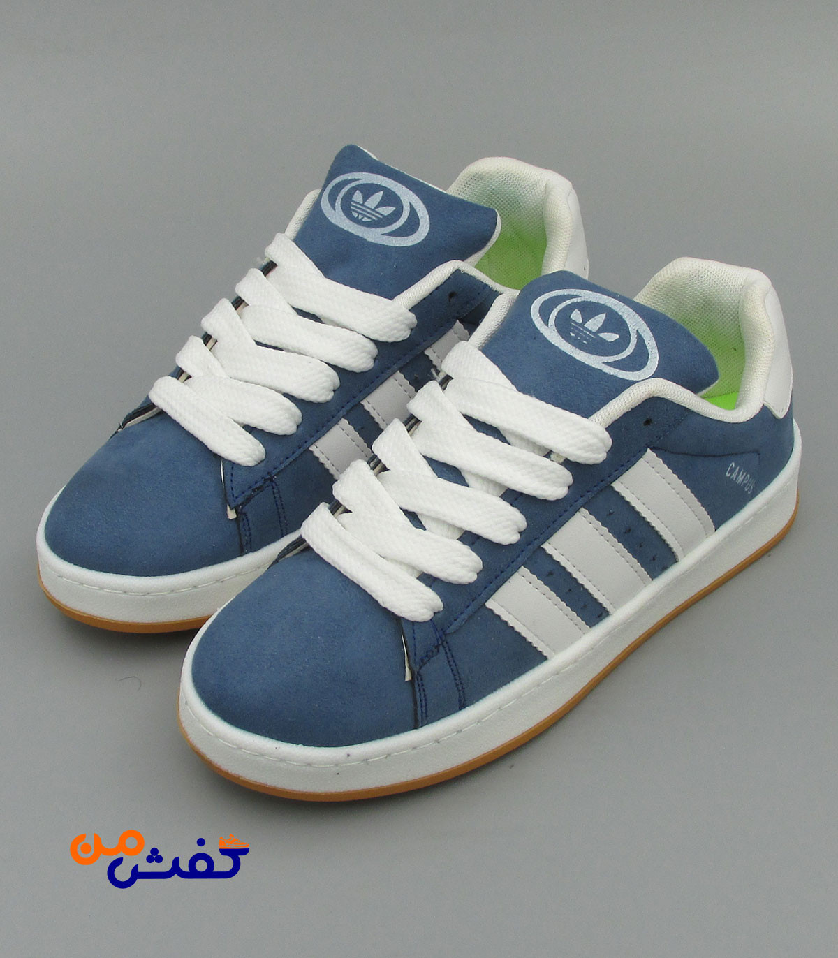 کفش اسپرت مهدی مدل کامپوس رنگ آبی سفید کد 1488
