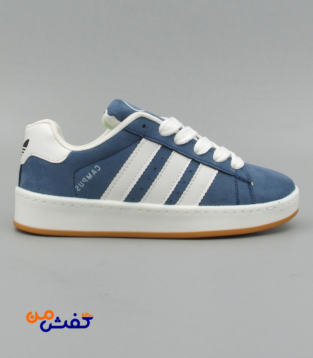 کفش اسپرت مهدی مدل کامپوس رنگ آبی سفید کد 1488